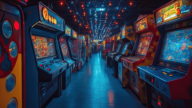 Game development studio atmosphere